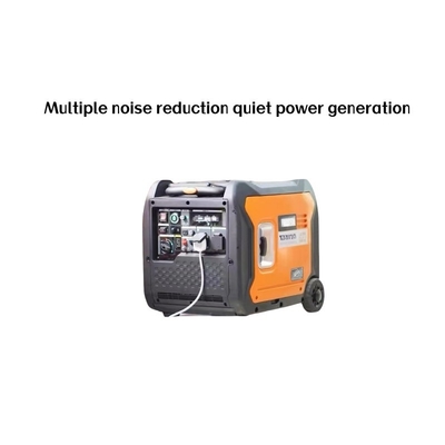 4/5/6KW Generador de gasolina de alta potencia silencioso y conversión de frecuencia con arranque remoto