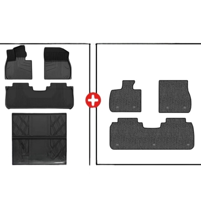 Excelente esterilla antiderrapante para pie para Li Auto L7 L8 L9 ONE piezas originales de automóviles y resistente al agua