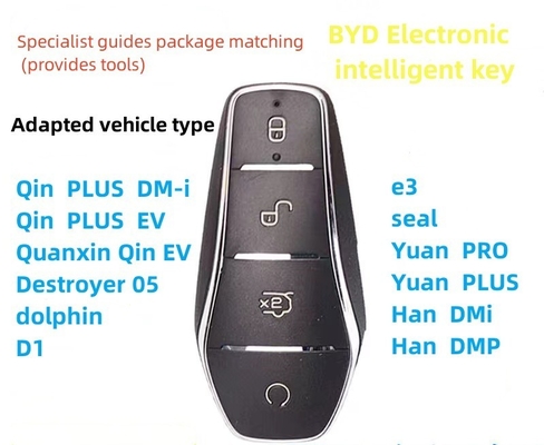 Aplicación de plástico BYD Qin más Dolphin Clave de coche coincidencia e2 Tang Han Car Inteligente Yuan Song más dmi llave de control remoto
