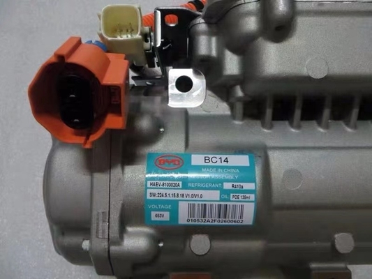 BYD Qin EV E5 Tang Conjunto de compresores para vehículos eléctricos Bomba eléctrica de aire acondicionado