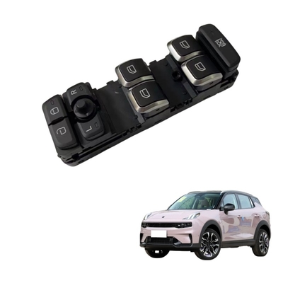 Lynk Co 2017- Controlador de ascensor de vidrio Ajuste del botón de puerta delantera y trasera para Geely 01-09