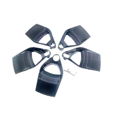 Byd Han 19 pulgadas DMI Hubcap Placa decorativa de aluminio aleación de acero anillo cubierta de rueda negro
