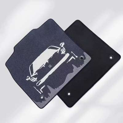 3PCS ZEEKR Fittings para automóviles silueta arte pie cojín manta superficie diseño innovador