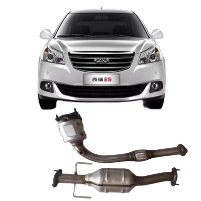 Sistema de escape de automóviles Chery A5/E5/Qi Yun 3 Conjunto de convertidor catalítico de tres vías