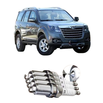 2010- Gran Muralla Haval H1/H2/H6/M4/M2/M1/C20R Jiayu V80/C30/C50 Plug de chispa de doble iridio