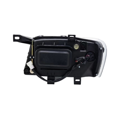 Aplicable a los accesorios de campo para camionetas ZTE A9 ensamblaje de faros con montaje negro para automóviles