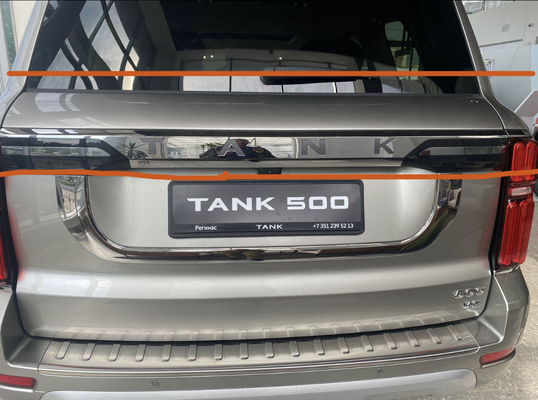 Gran Muralla 500 Panel de recorte del portón trasero del tanque Accesorios para automóviles para una mejor funcionalidad