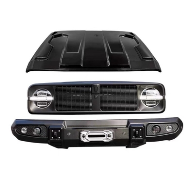 Capa del motor delantero negro de carbono 300 La combinación perfecta de forma y función