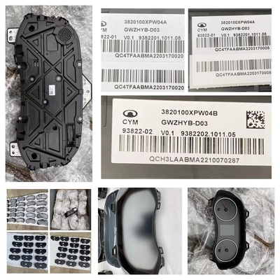 OEM 3820101XPW13A Ensamblaje de grupo de instrumentos de automóviles para la edición todoterreno del arma de la Gran Muralla
