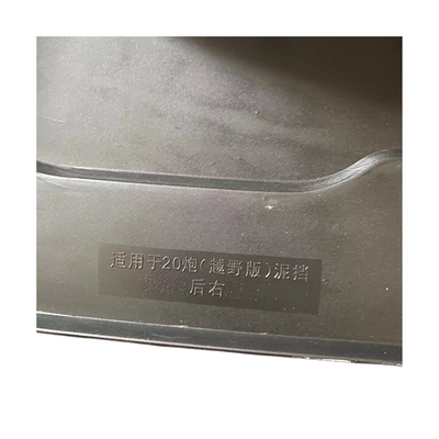 Protector contra salpicaduras de plástico ABS gran pared POER Fender de automóviles para los requisitos del cliente