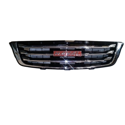 Red media parrilla delantera del automóvil para HOVER H6 Upgrade Sports Edition Partes del motor de acero