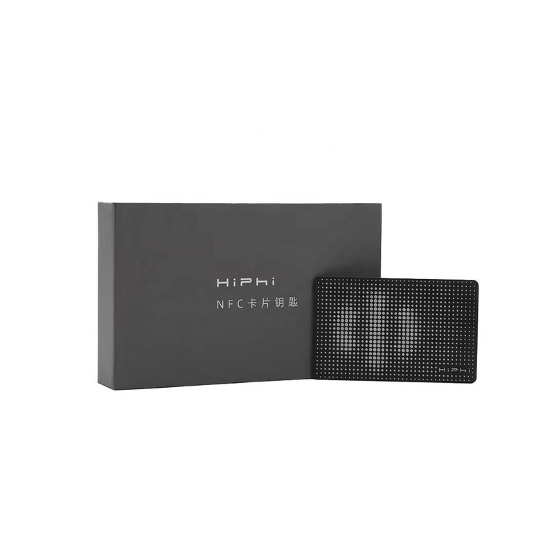 Caja de regalo universal con llave de tarjeta NFC para HiPhi Y HiPhi Z 100% probado por QC Accesorio de automóvil aprobado