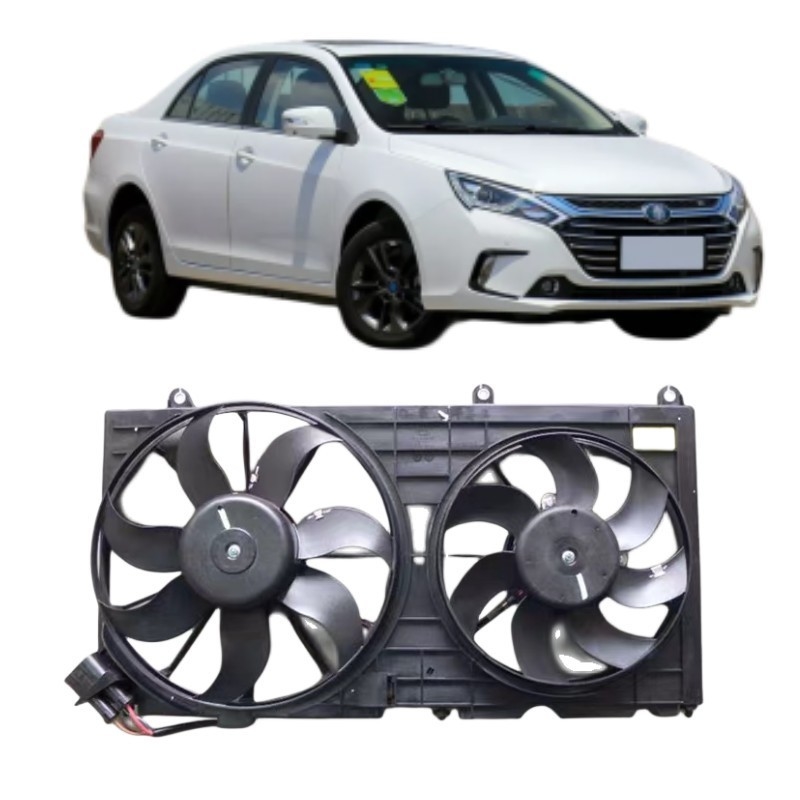 EV 300 Motor radiador conjunto de ventilador electrónico para BYD E5/ Qin EV/ Yuan EV 100% Probado