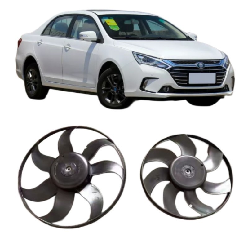 BYD Qin ev Tang Yuan S6S7 Song MAX Velocidad Sharp e5G6 Cuchillas de ventilador electrónico de condensación
