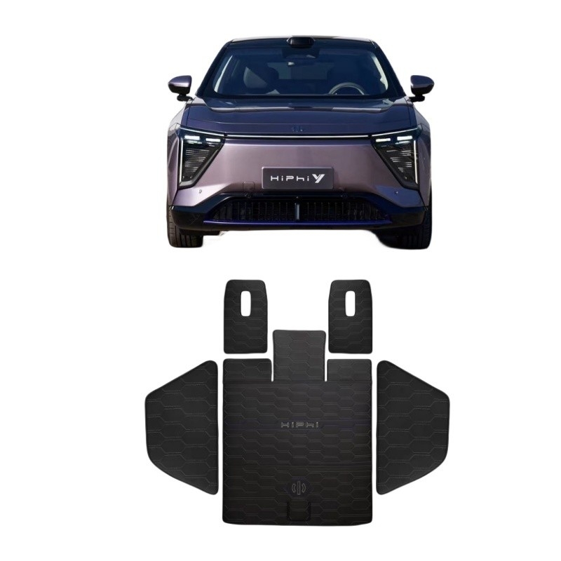No. de alfombras 4pcs TPE alfombras de maletero impermeables para accesorios de automóviles HiPhi Y HiPhi Z HiPhi X