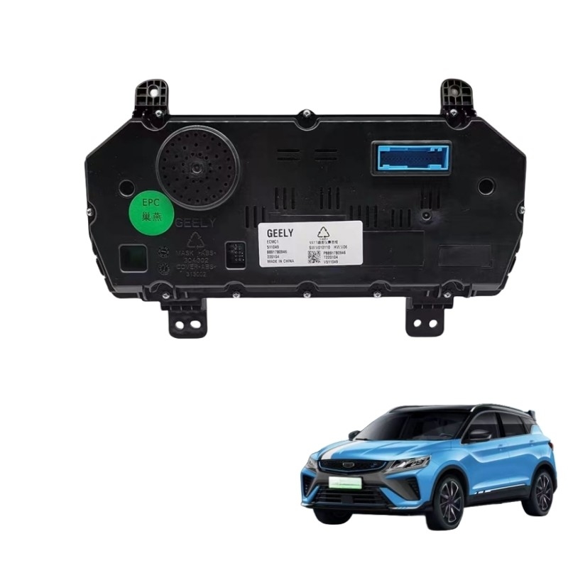 Geely 4th Gen Emgrand Combination Instrument Assembly Accesorios de panel LCD de 12,3 pulgadas