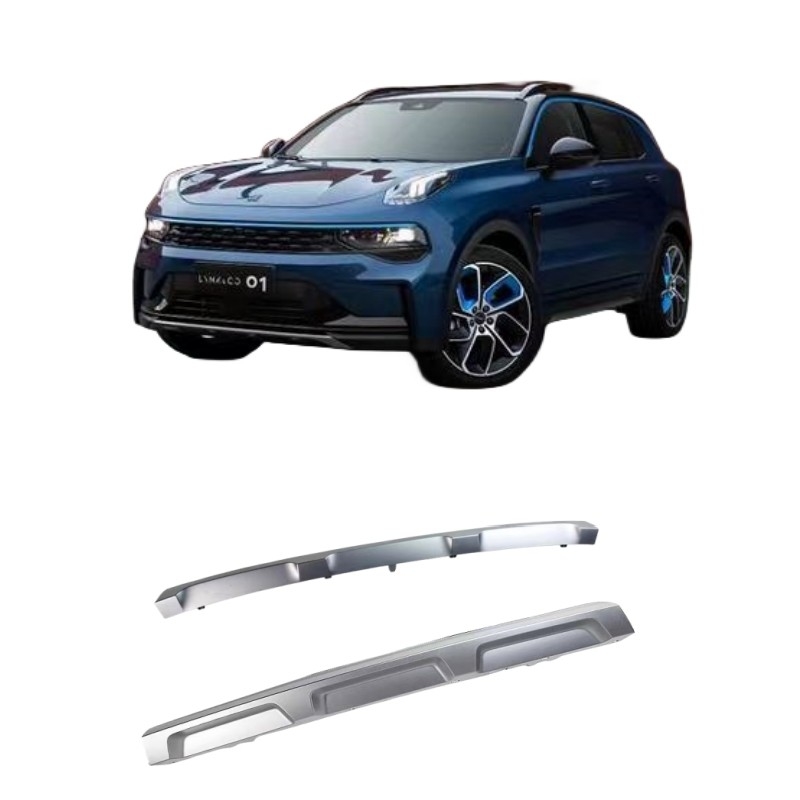 Deslizador de cajón Compatible Geely Lynk Co 01 Frente y trasero parachoques Decoración de la banda de recorte