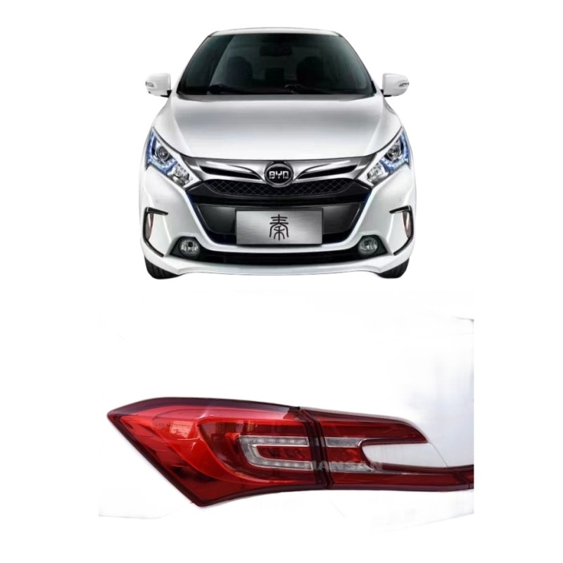 Repuestos para automóviles BYD Qin Rear Light Assembly 17-18 Lamp Shade Brake Lights Reverse Lights Original