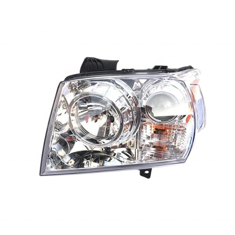 Ensamblaje de faro de camioneta de pick-up Weihu F1 con material original y luz de niebla del proyector
