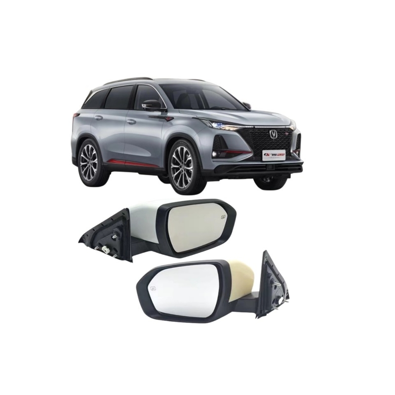 14-17 CS75 Reflector de espejo retrovisor hecho de vidrio ABS para excursiones fuera de carretera