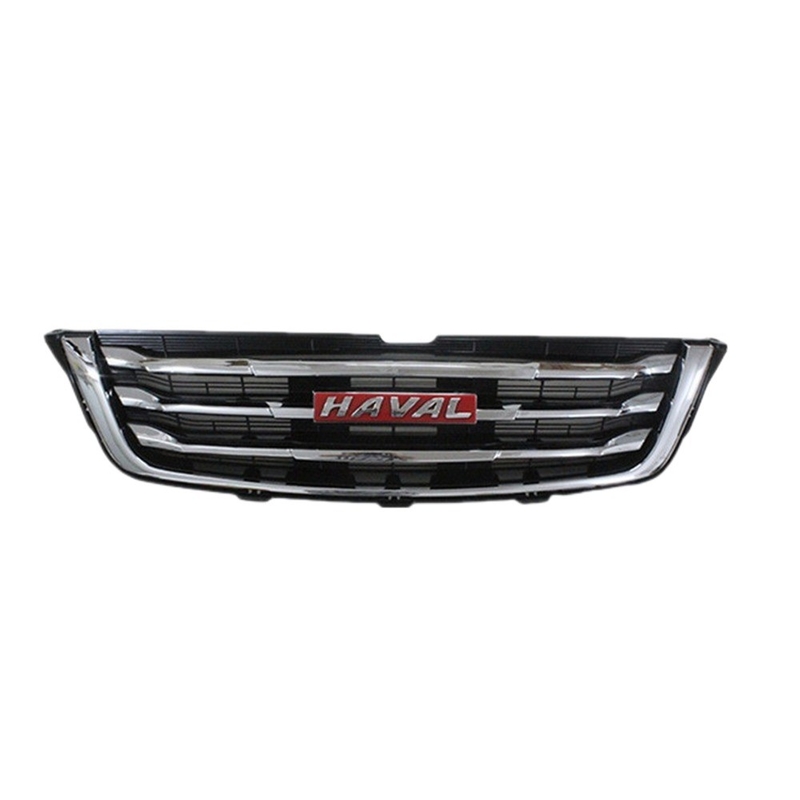 Red media parrilla delantera del automóvil para HOVER H6 Upgrade Sports Edition Partes del motor de acero